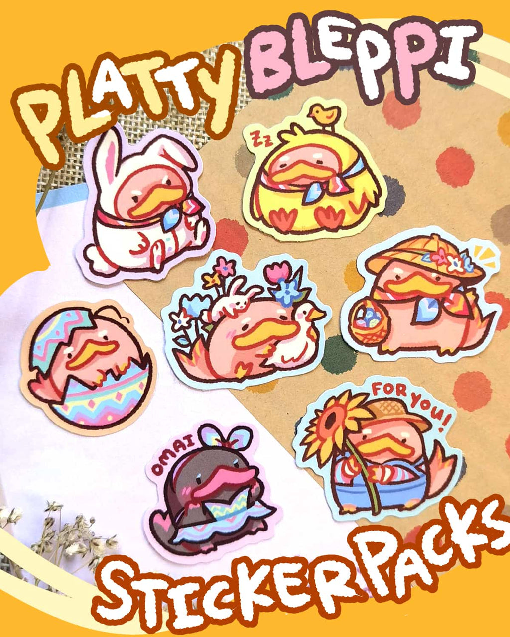 Platypus Sticker Packs