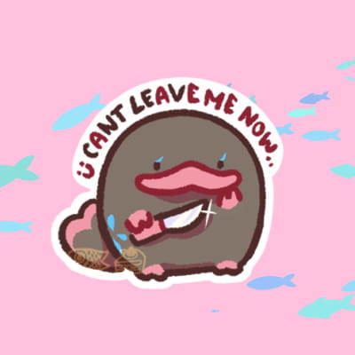 Assorted Platty & Bleppi Stickers