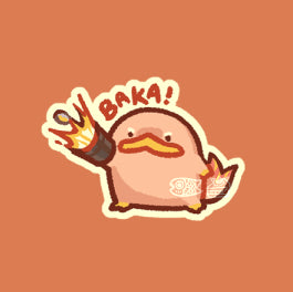 Assorted Platty & Bleppi Stickers