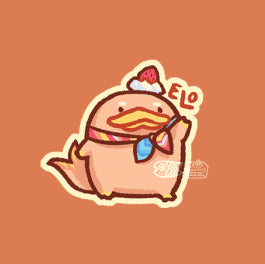 Assorted Platty & Bleppi Stickers