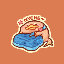 Assorted Platty & Bleppi Stickers