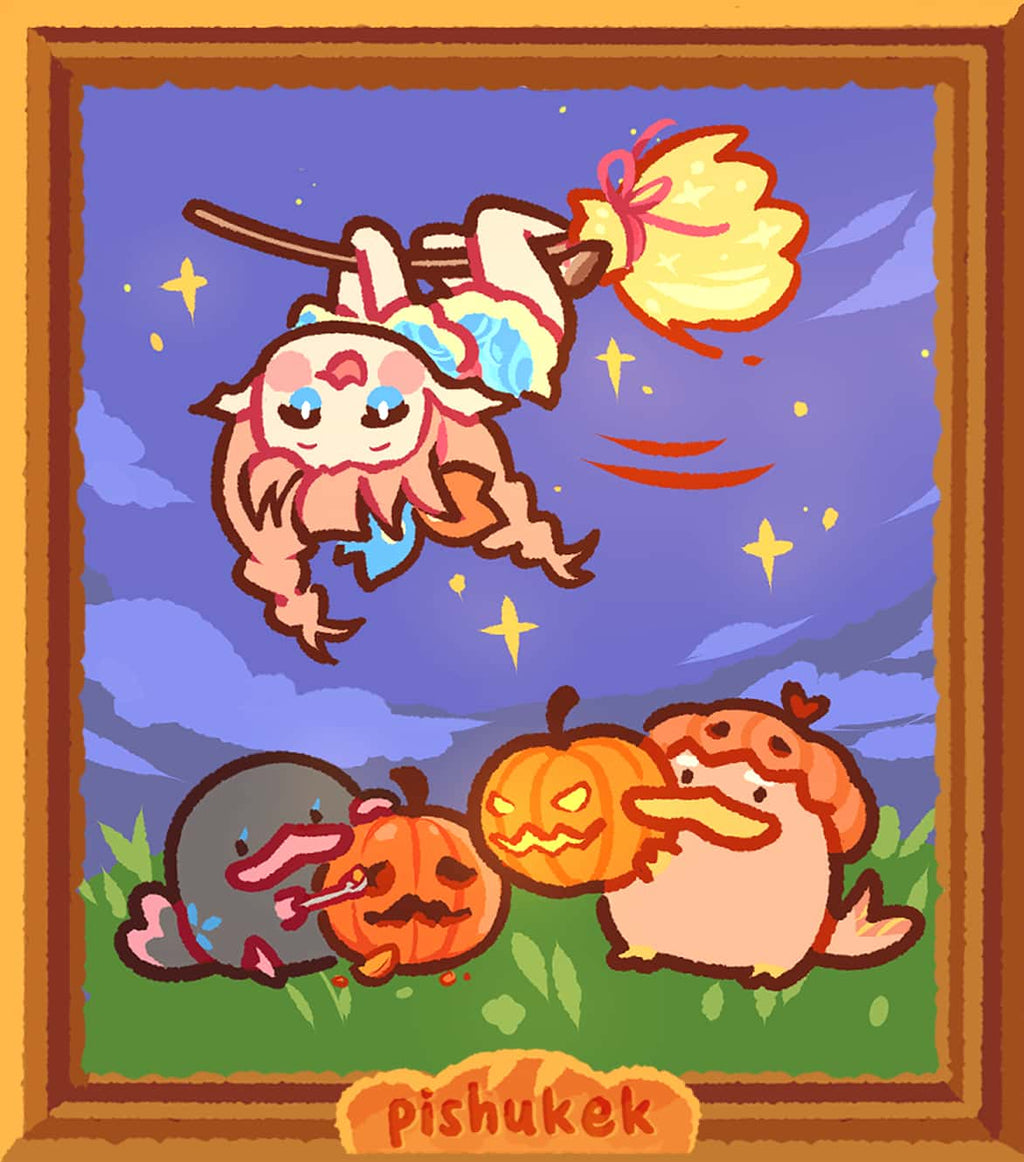 Pishu, Platty & Bleppi Sticker Sets