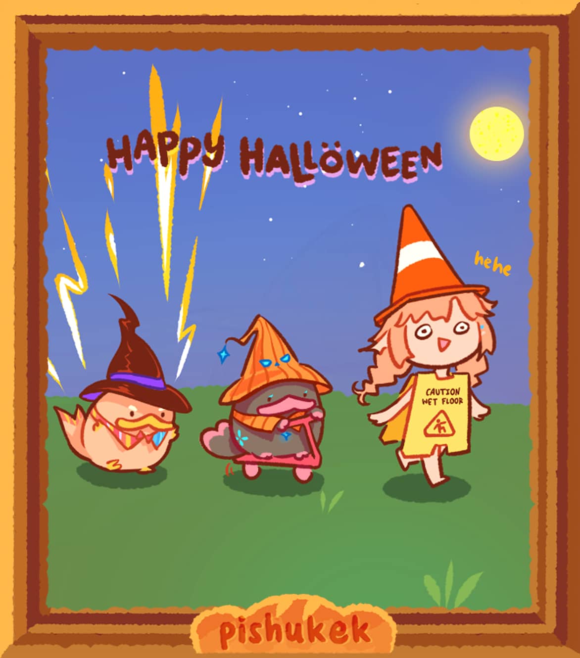 Pishu, Platty & Bleppi Sticker Sets