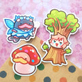 Pishu, Platty & Bleppi Sticker Sets