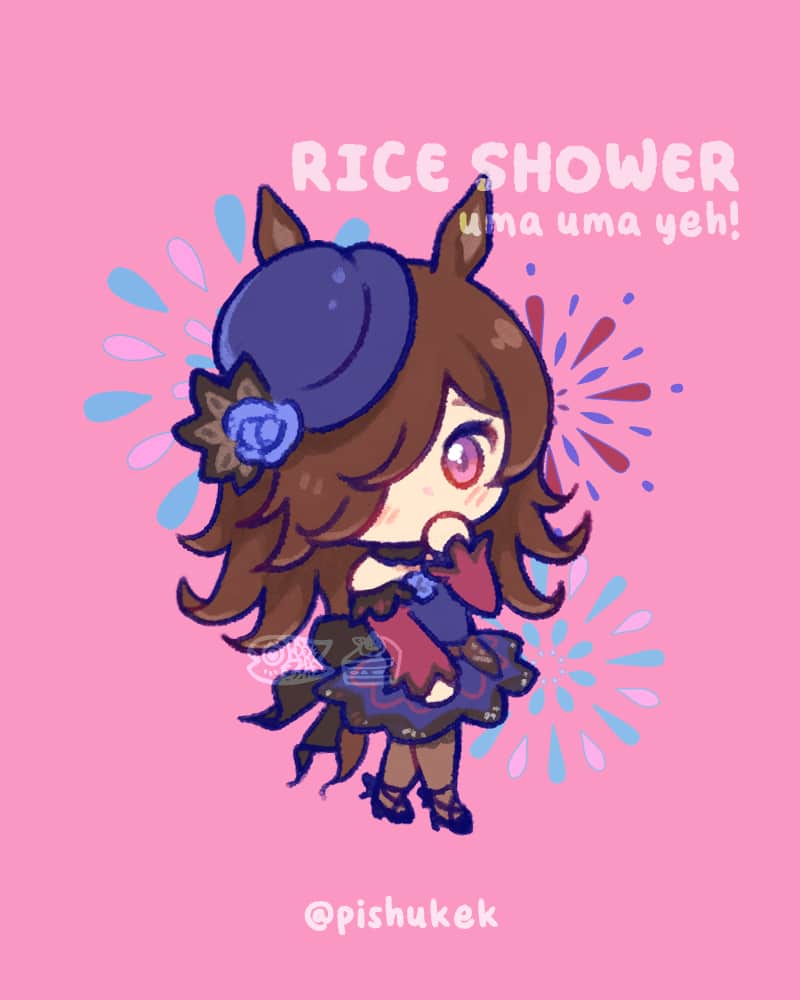 Uma Musume Standee Keychain