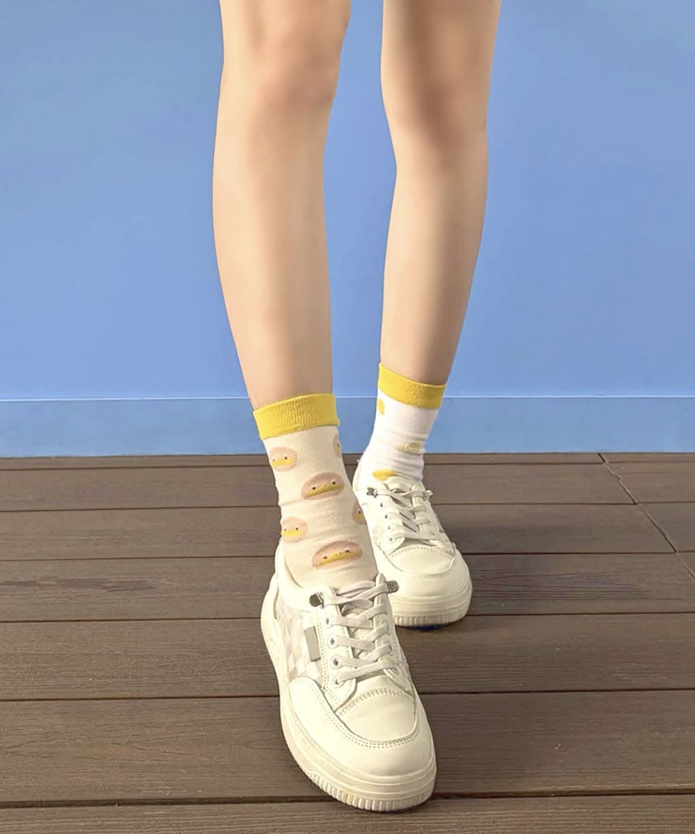 Platty Bleppi Roll Cake Socks