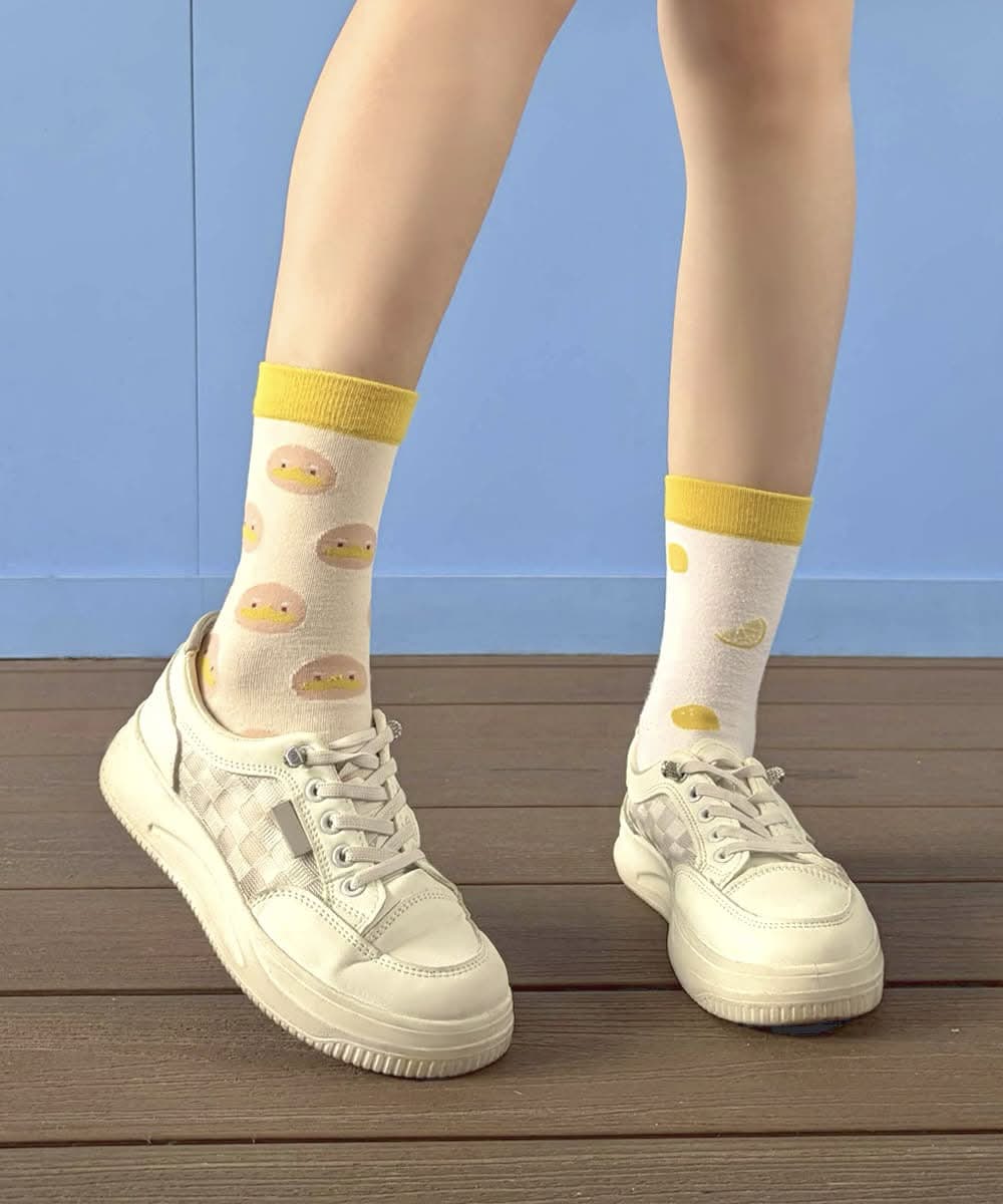 Platty Bleppi Roll Cake Socks