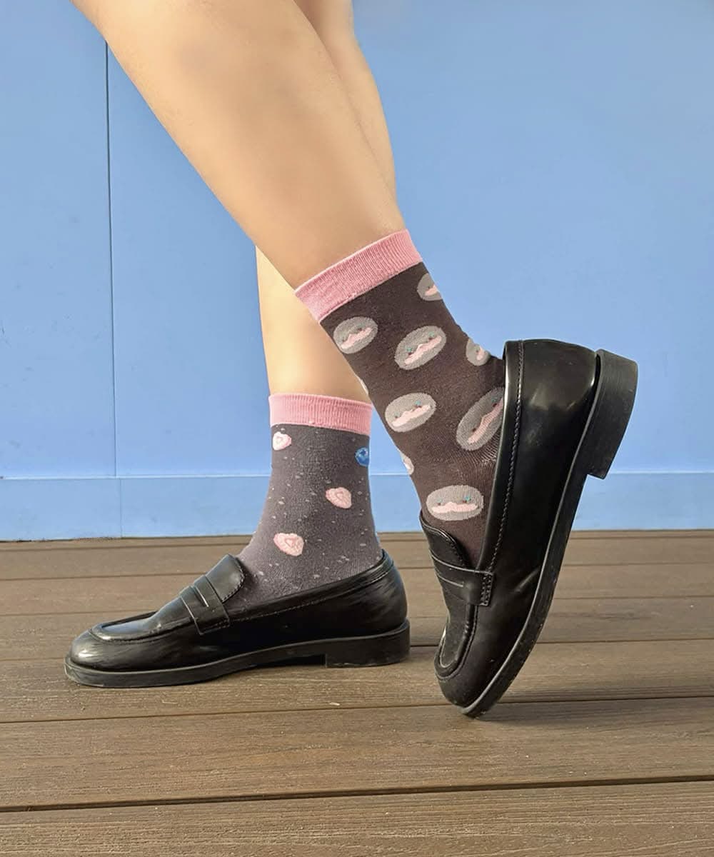 Platty Bleppi Roll Cake Socks