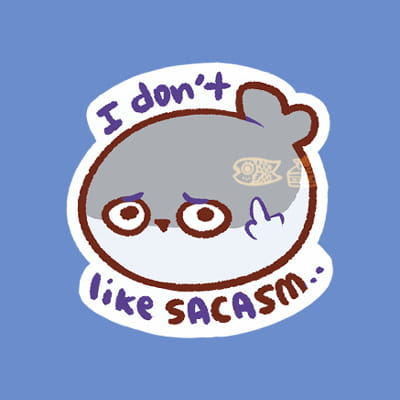 Sacabambaspis Pun Stickers