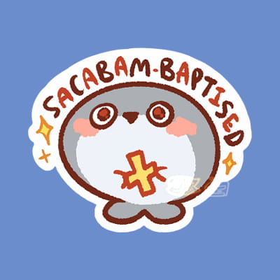 Sacabambaspis Pun Stickers