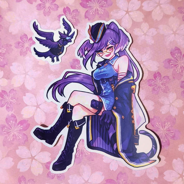 Selen Tatsuki, Enna Alouette Sticker