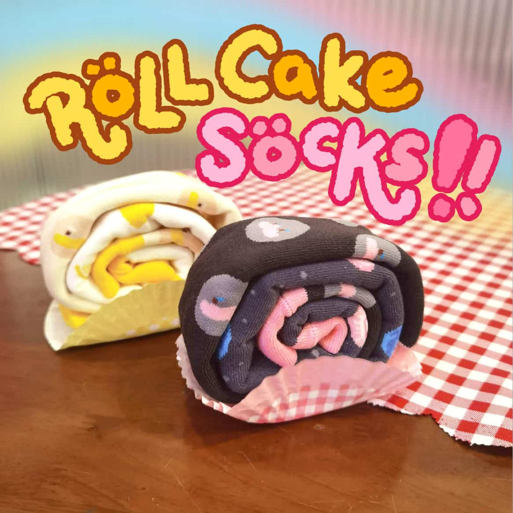Platty Bleppi Roll Cake Socks