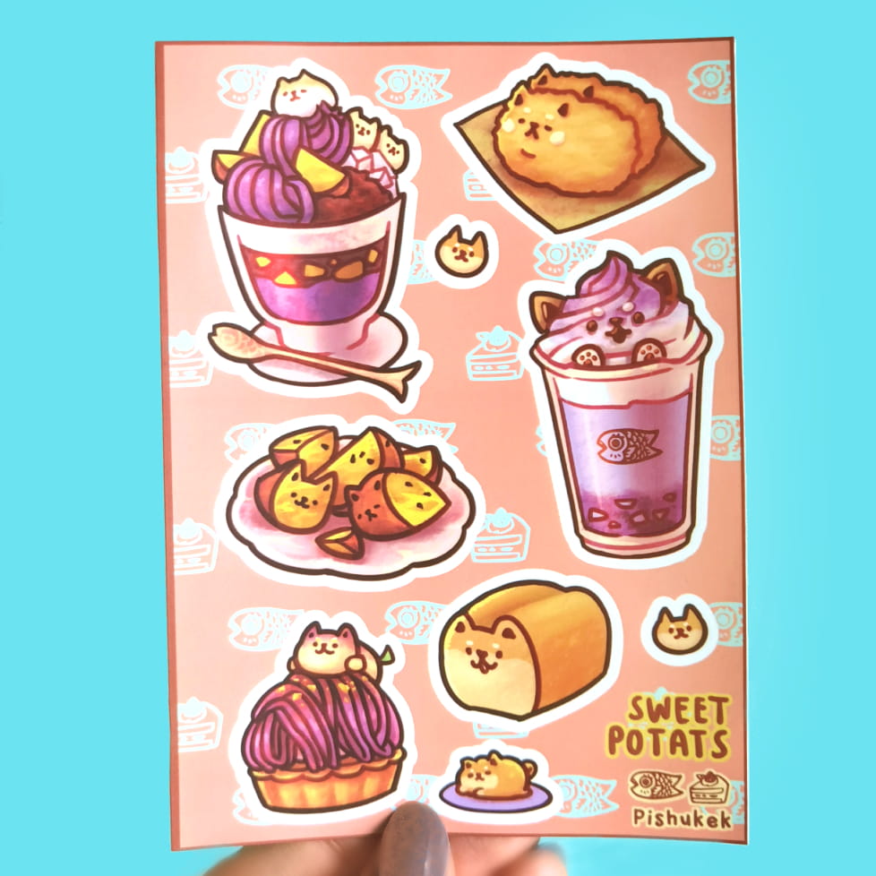 Sweets Sticker Sheets