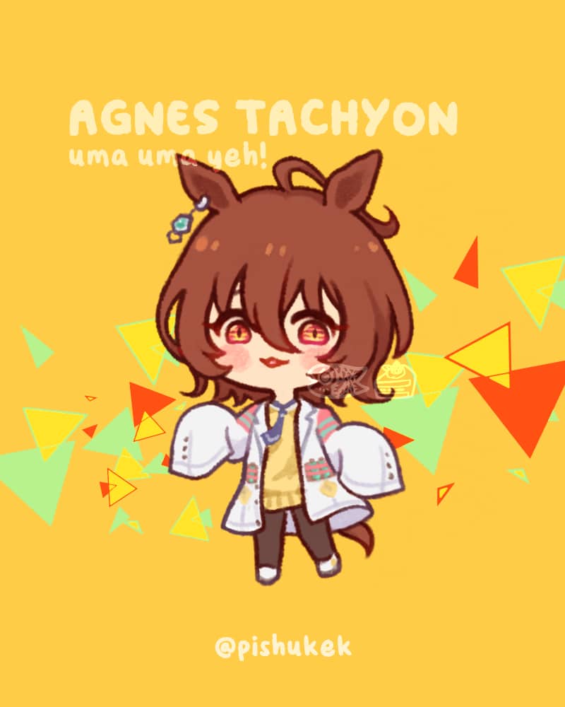 Uma Musume Standee Keychain