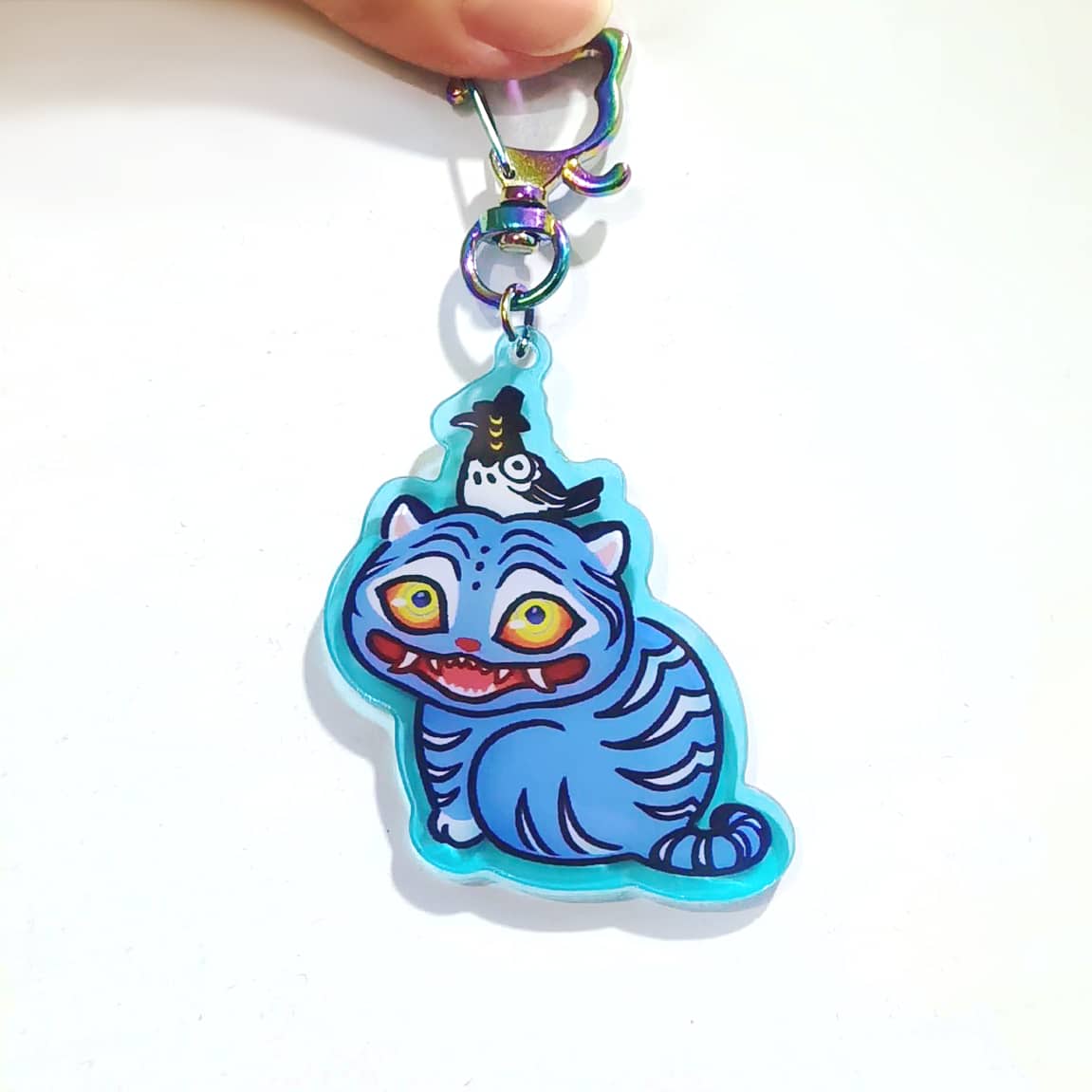 Derpy Blue Tiger Charm