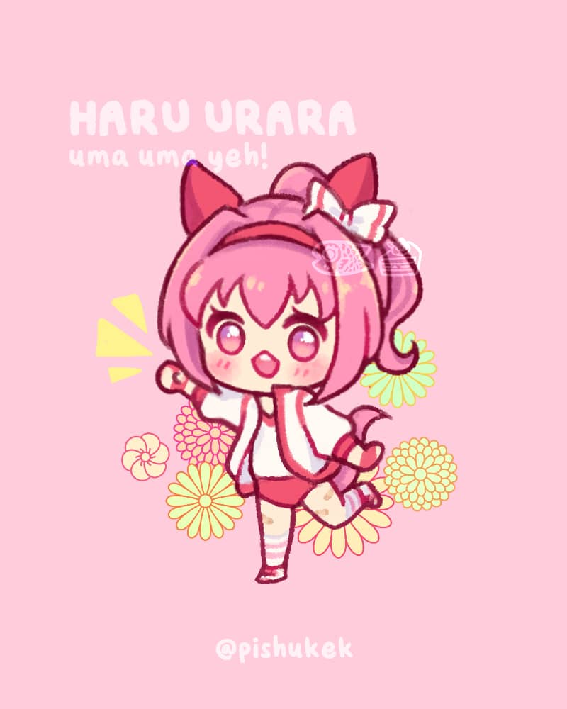 Uma Musume Standee Keychain